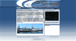 Desktop Screenshot of newportmarina.com
